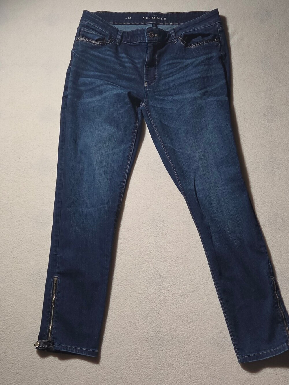 Skinny Jeans White House Black Market skimmer Dark Blue